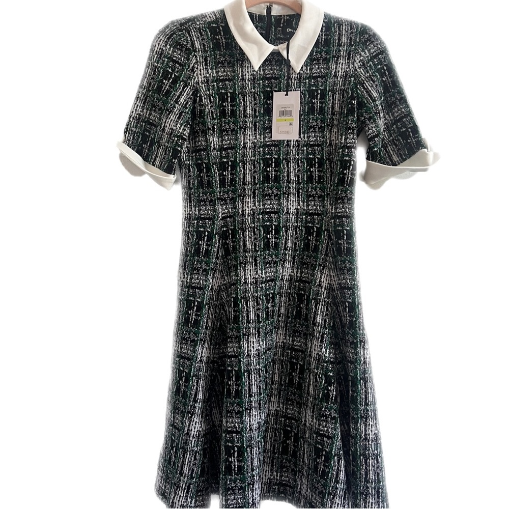 DKNY COLLARD DRESS